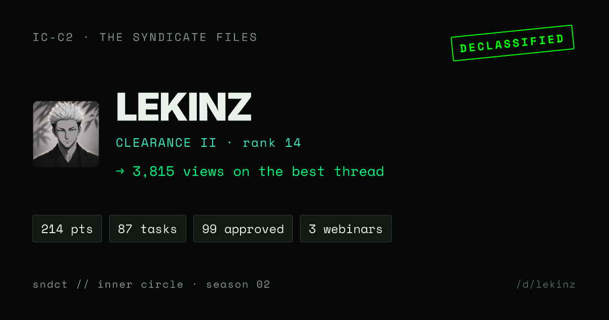 LEKINZ share card preview