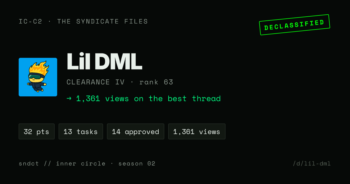 Lil DML share card preview