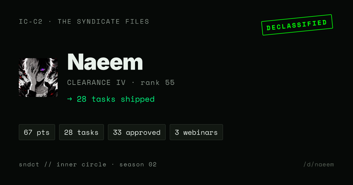 Naeem share card preview